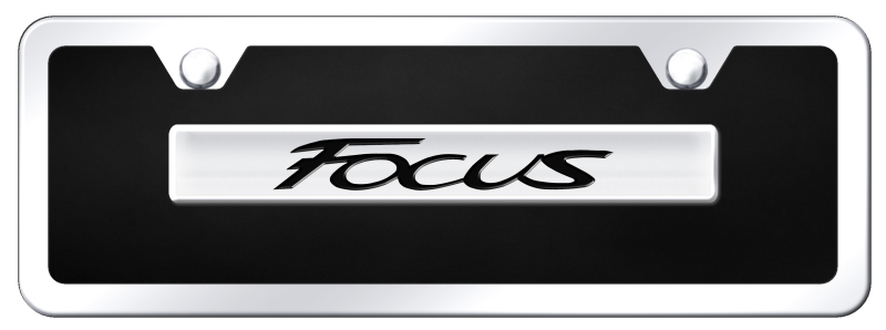 Focus Name Acrylic Mini Kit - Chrome on Black