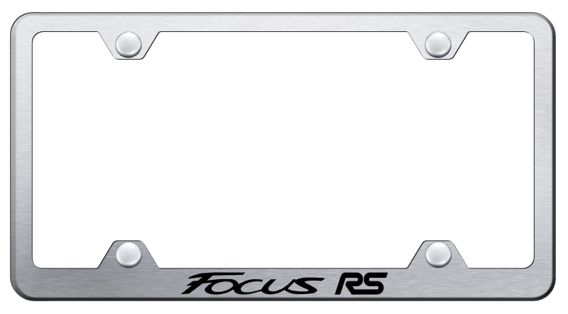 Focus RS Steel Wide Body Frame - Laser Etched Brushed