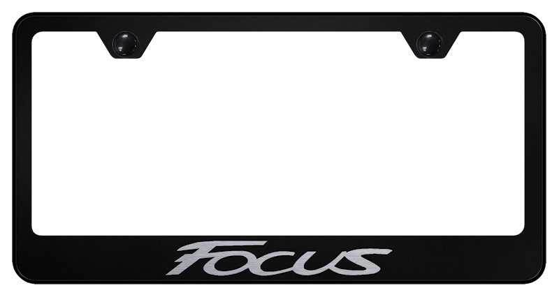 Focus Stainless Steel Frame - Laser Etched Black