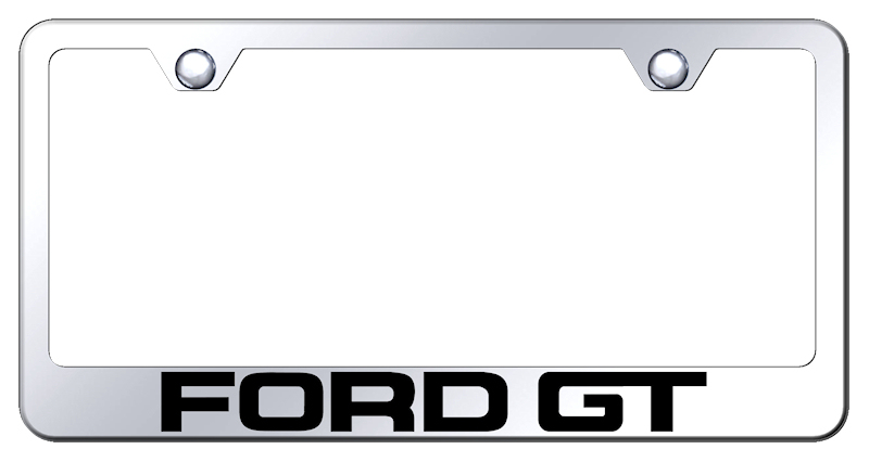 Ford GT Stainless Steel Frame - Laser Etched Mirrored