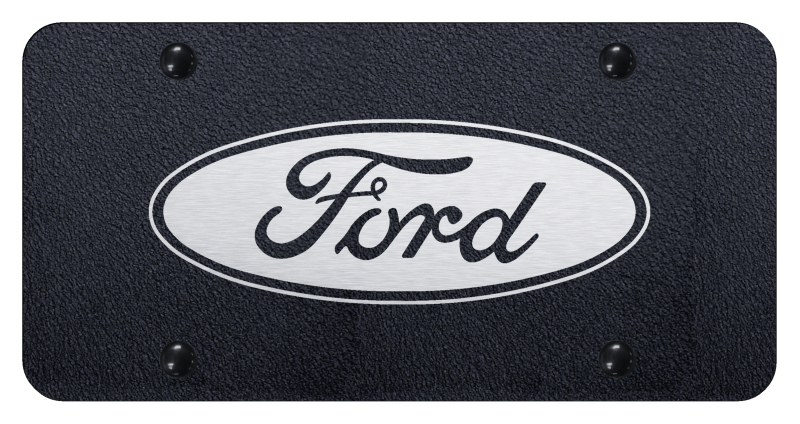 Ford License Plate - Laser Etched Rugged Black
