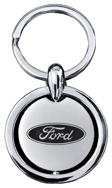 Ford Revolver Key Fob - Silver