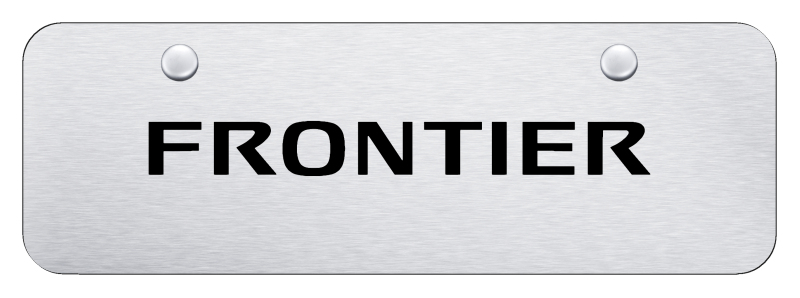 Frontier Mini Plate - Laser Etched Brushed