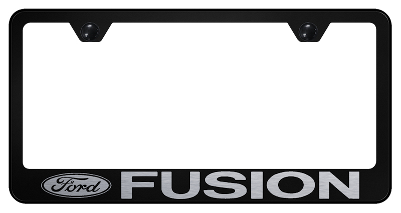 Fusion Stainless Steel Frame - Laser Etched Black