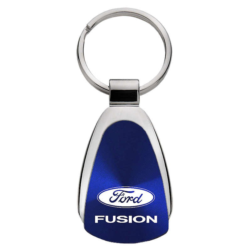 Fusion Teardrop Key Fob - Blue