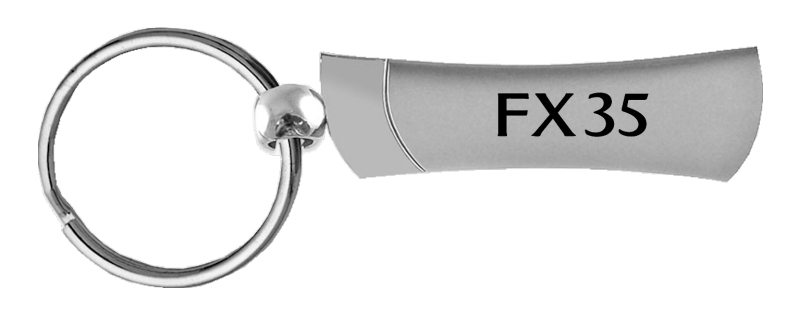 FX35 Blade Key Fob - Silver