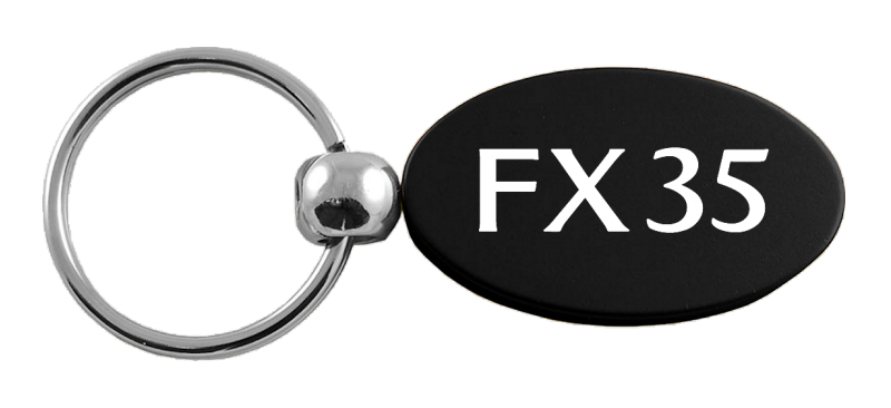 FX35 Oval Key Fob - Black