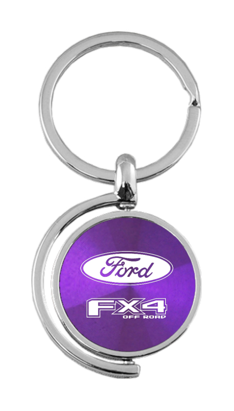 FX4 Spinner Key Fob - Purple