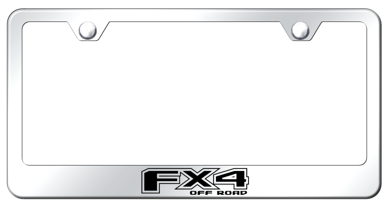 FX4 Stainless Steel Frame - Laser Etched Mirrored