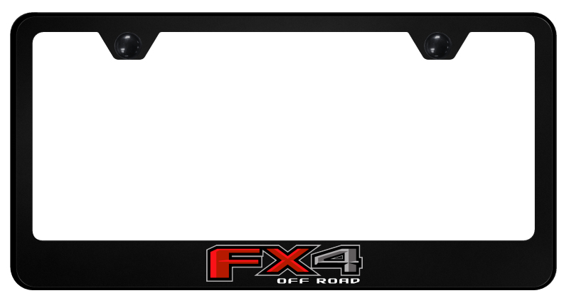 FX4 Stainless Steel Frame - UV Print on Black