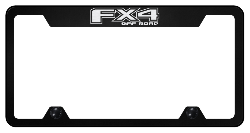 FX4 Steel Truck Cut-Out Frame - Laser Etched Black