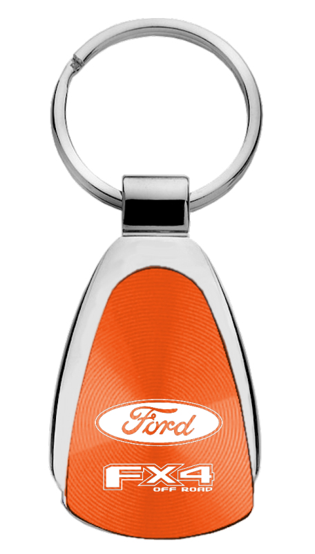 FX4 Teardrop Key Fob - Orange