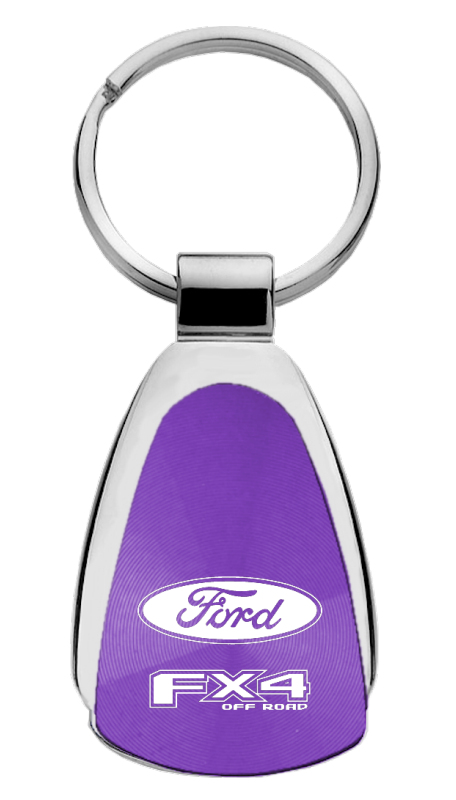 FX4 Teardrop Key Fob - Purple