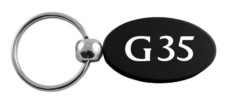 G35 Oval Key Fob - Black