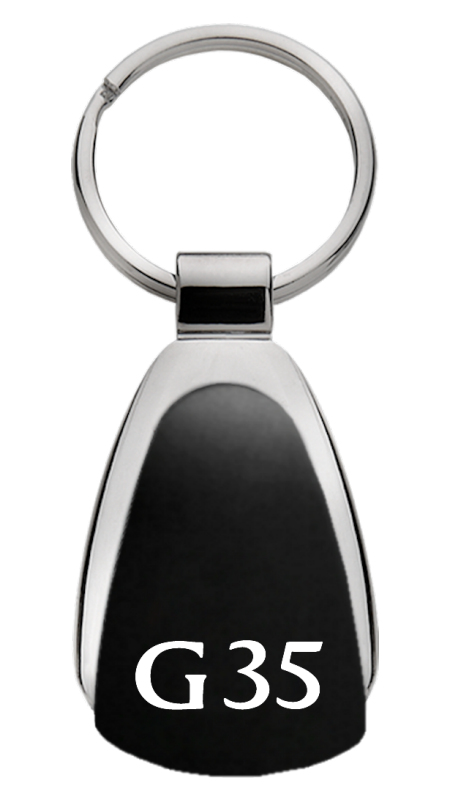 G35 Teardrop Key Fob - Black