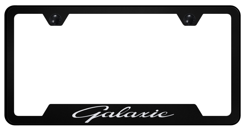 Galaxie Cut-Out Frame - Laser Etched Black
