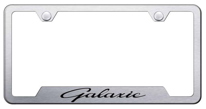 Galaxie Cut-Out Frame - Laser Etched Brushed