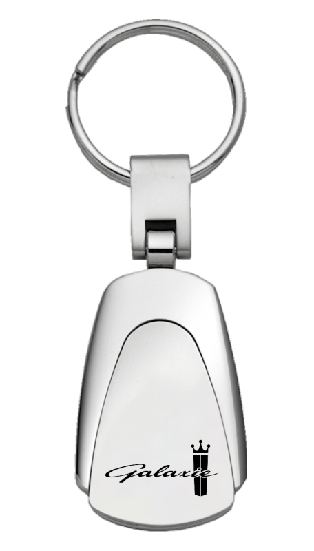 Galaxie Teardrop Key Fob - Silver