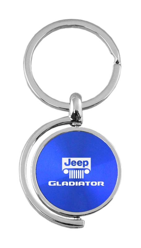 Gladiator Spinner Key Fob - Blue