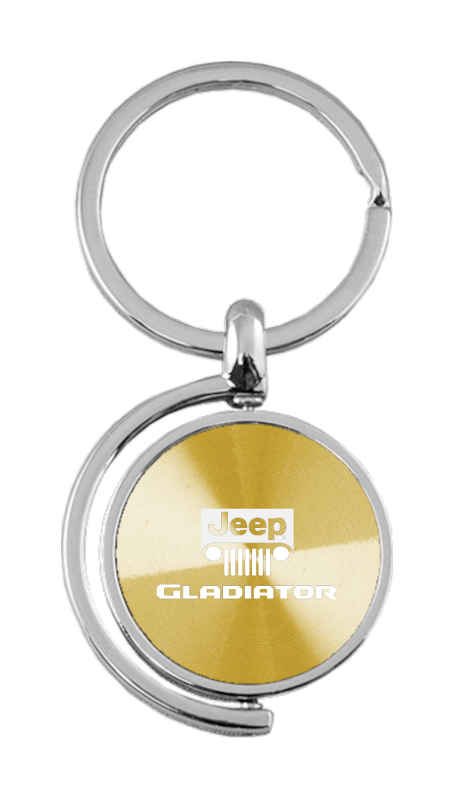 Gladiator Spinner Key Fob - Gold