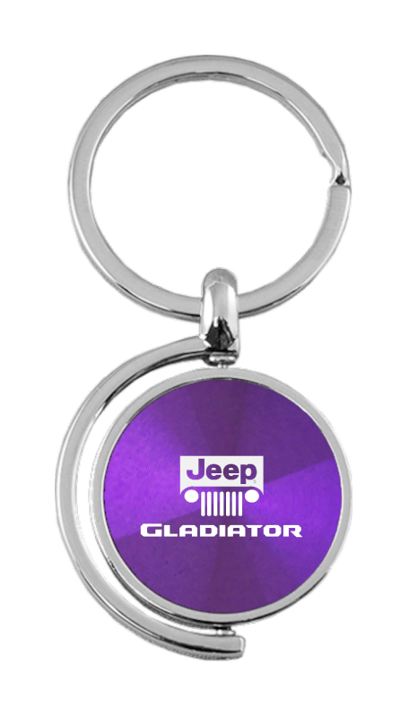 Gladiator Spinner Key Fob - Purple
