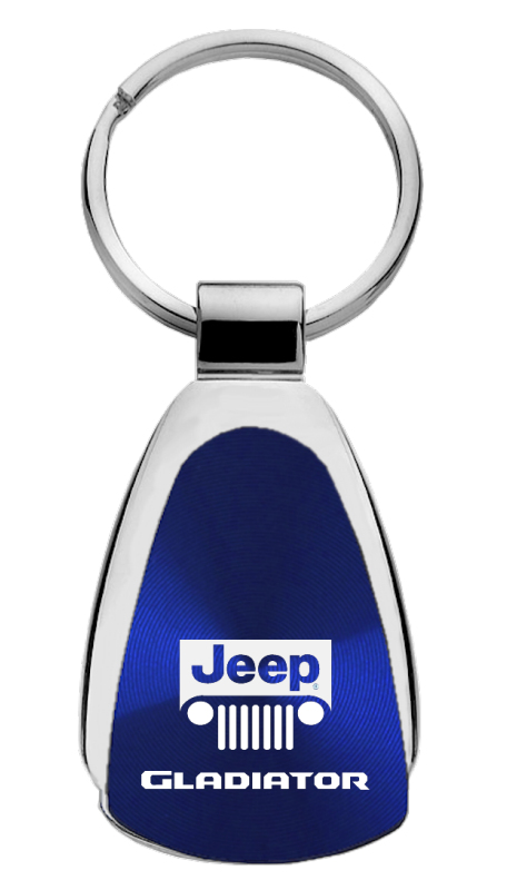 Gladiator Teardrop Key Fob - Blue