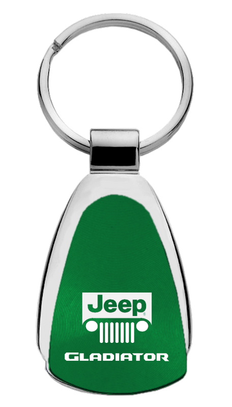 Gladiator Teardrop Key Fob - Green
