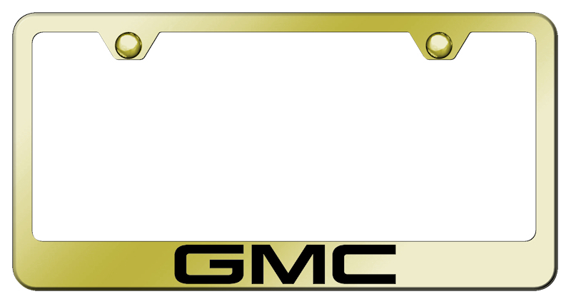 GMC Stainless Steel Frame - Laser Etched Gold