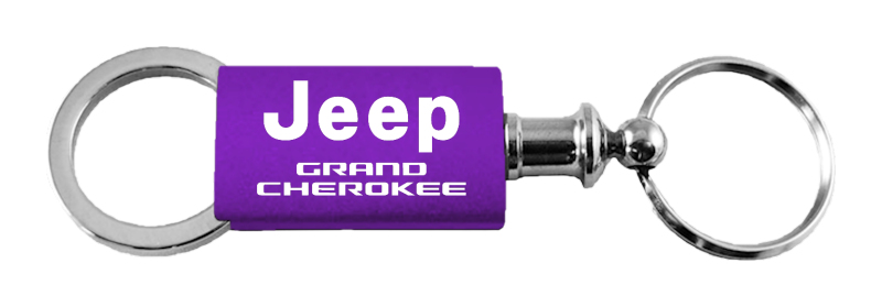 Grand Cherokee Anodized Aluminum Valet Key Fob - Purple