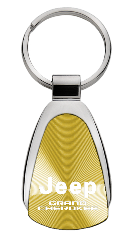 Grand Cherokee Teardrop Key Fob - Gold