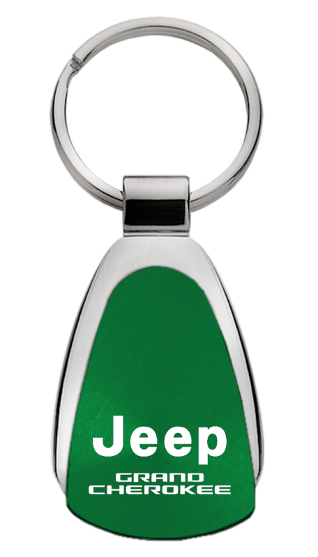 Grand Cherokee Teardrop Key Fob - Green