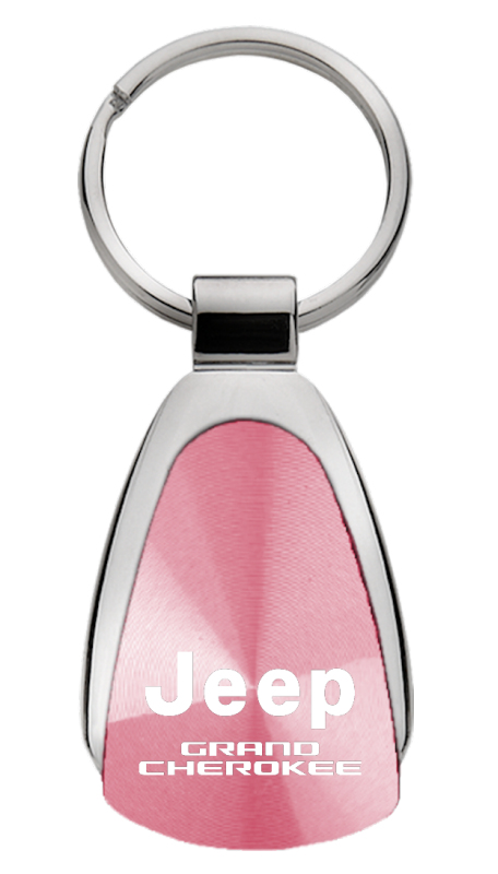 Grand Cherokee Teardrop Key Fob - Pink