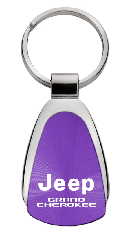 Grand Cherokee Teardrop Key Fob - Purple