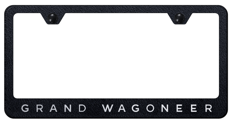 Grand Wagoneer Stainless Steel Frame - Etched Rugged Black