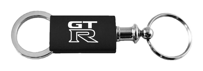 GTR Anodized Aluminum Valet Key Fob - Black