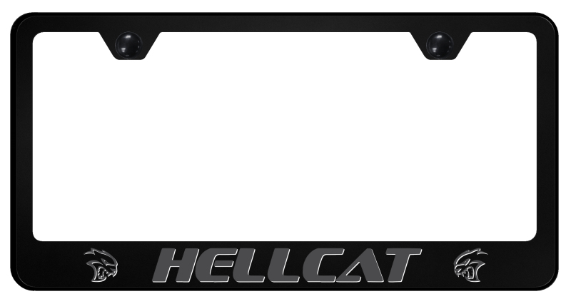 Hellcat Ghost PC Frame - UV Print on Black
