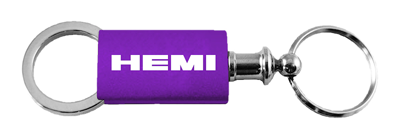 Hemi Anodized Aluminum Valet Key Fob - Purple