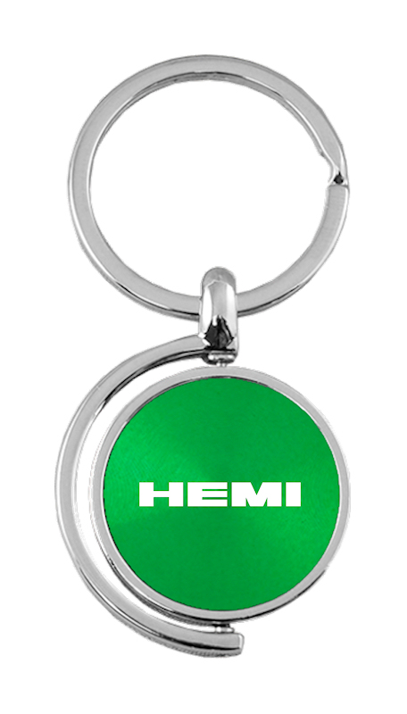 Hemi Spinner Key Fob - Green