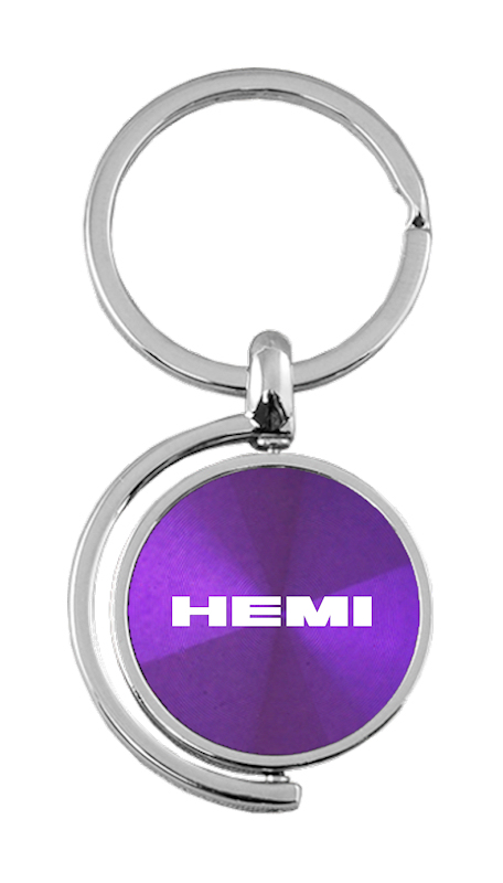 Hemi Spinner Key Fob - Purple