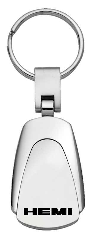 Hemi Teardrop Key Fob - Silver