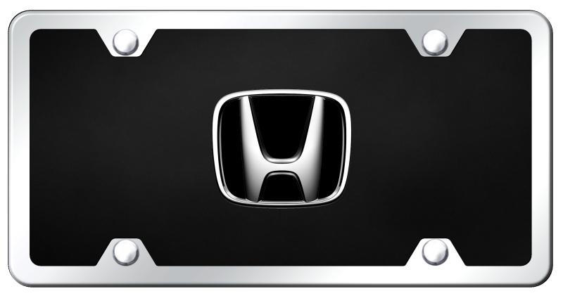 Honda Acrylic Kit - Chrome on Black