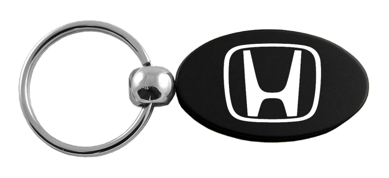 Honda (H Only) Oval Key Fob - Black