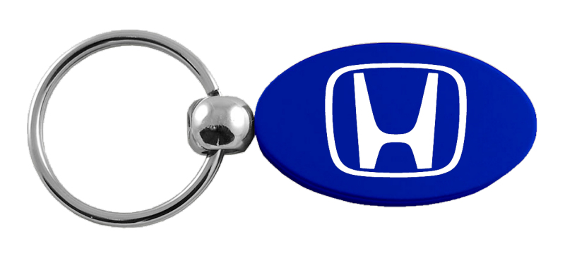 Honda (H Only) Oval Key Fob - Blue