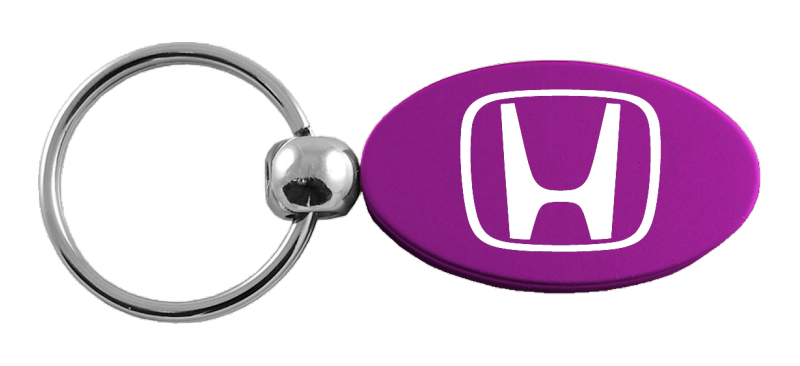 Honda (H Only) Oval Key Fob - Purple