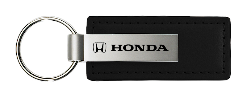 Honda Leather Key Fob - Black