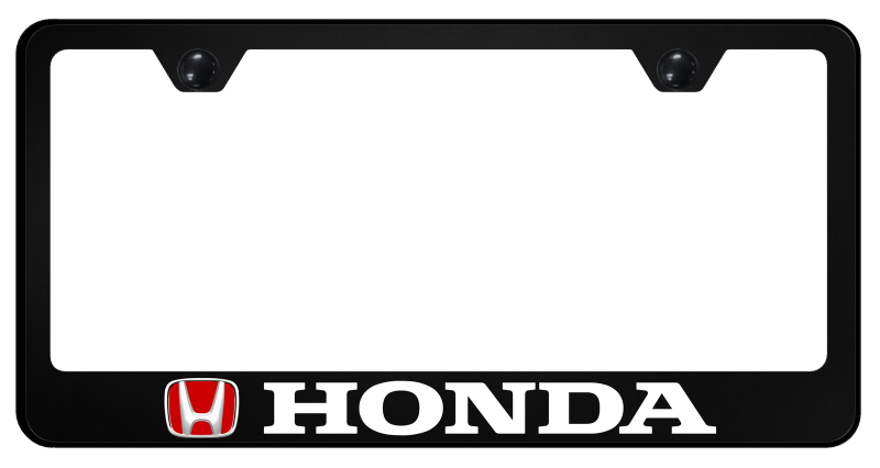 Honda (Red Fill) PC Frame - UV Print on Black