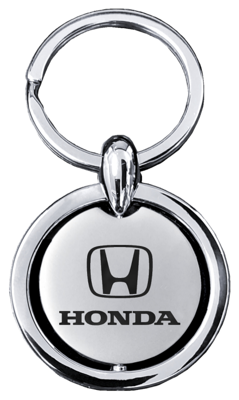 Honda Revolver Key Fob - Silver