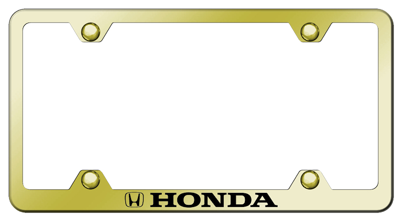 Honda Steel Wide Body Frame - Laser Etched Gold