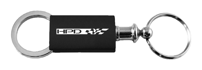HPD Anodized Aluminum Valet Key Fob - Black