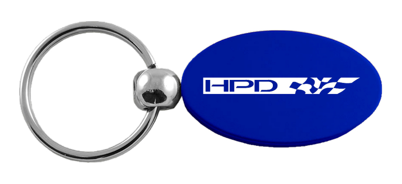 HPD Oval Key Fob - Blue